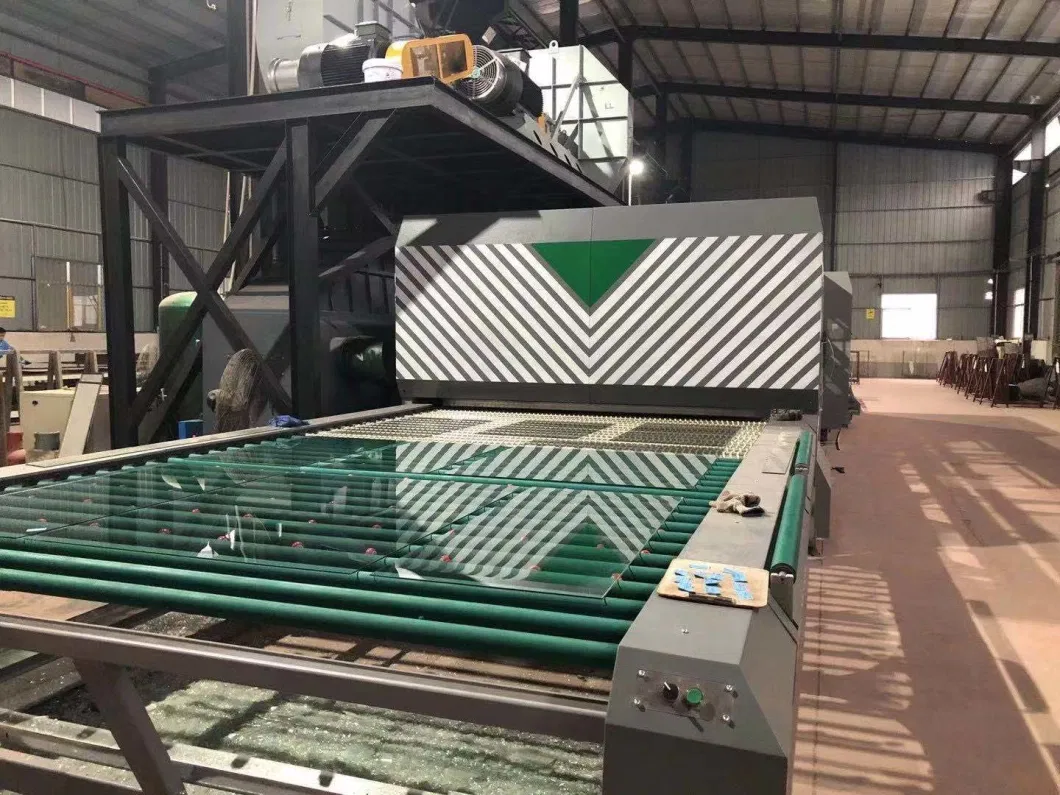 TBR Full Convection Flat Glass Tempeirng Processing Machine for Float Glass Clear Glass Low-E Glass