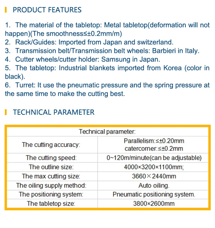 Automatic Sheet Glass Cutting Process Machinery