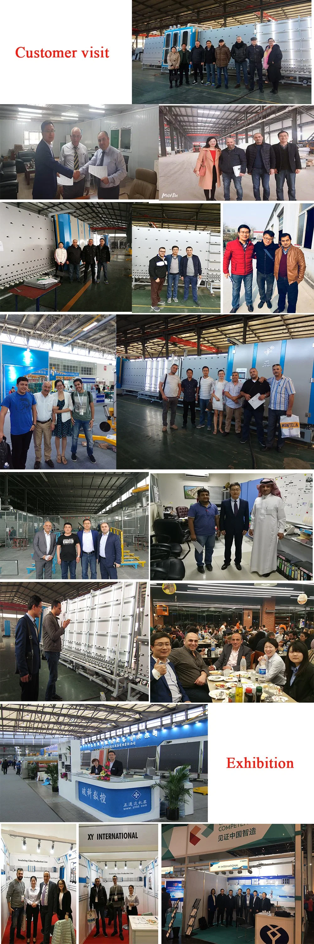 Automatic Large Size Igu Making Aluminum Windows and Doors Processing Double Triple Layers Dgu Unit Production Line Insulating Glass Machine with Glass Washer