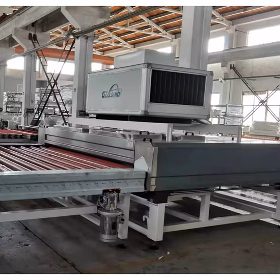 Canteadora plana de vidrio horizontal de 1,6 m y forma de inglete variable Lápiz de inglete Biselado Lavado Muescas Perforación Pulido con chorro de arena Máquina de canteado